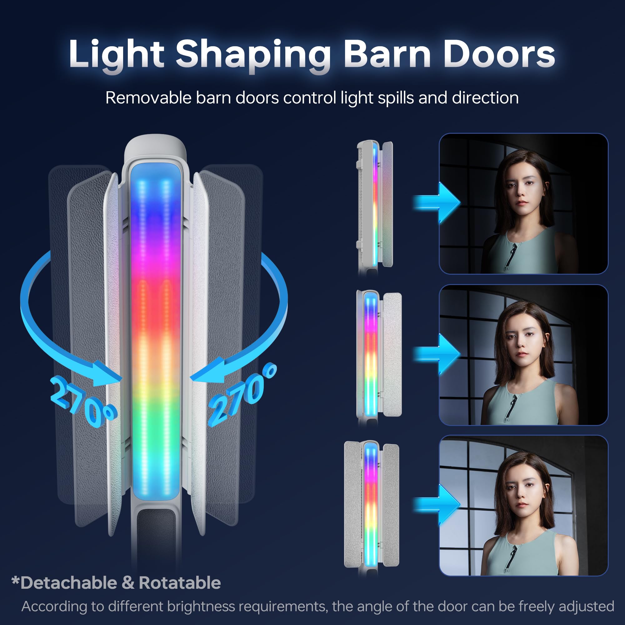 Foto 6 | Lámpara Led De Vídeo Zhiyun Cinepeer Cf100 100w Rgb 2700k-6500k - Venta Internacional.