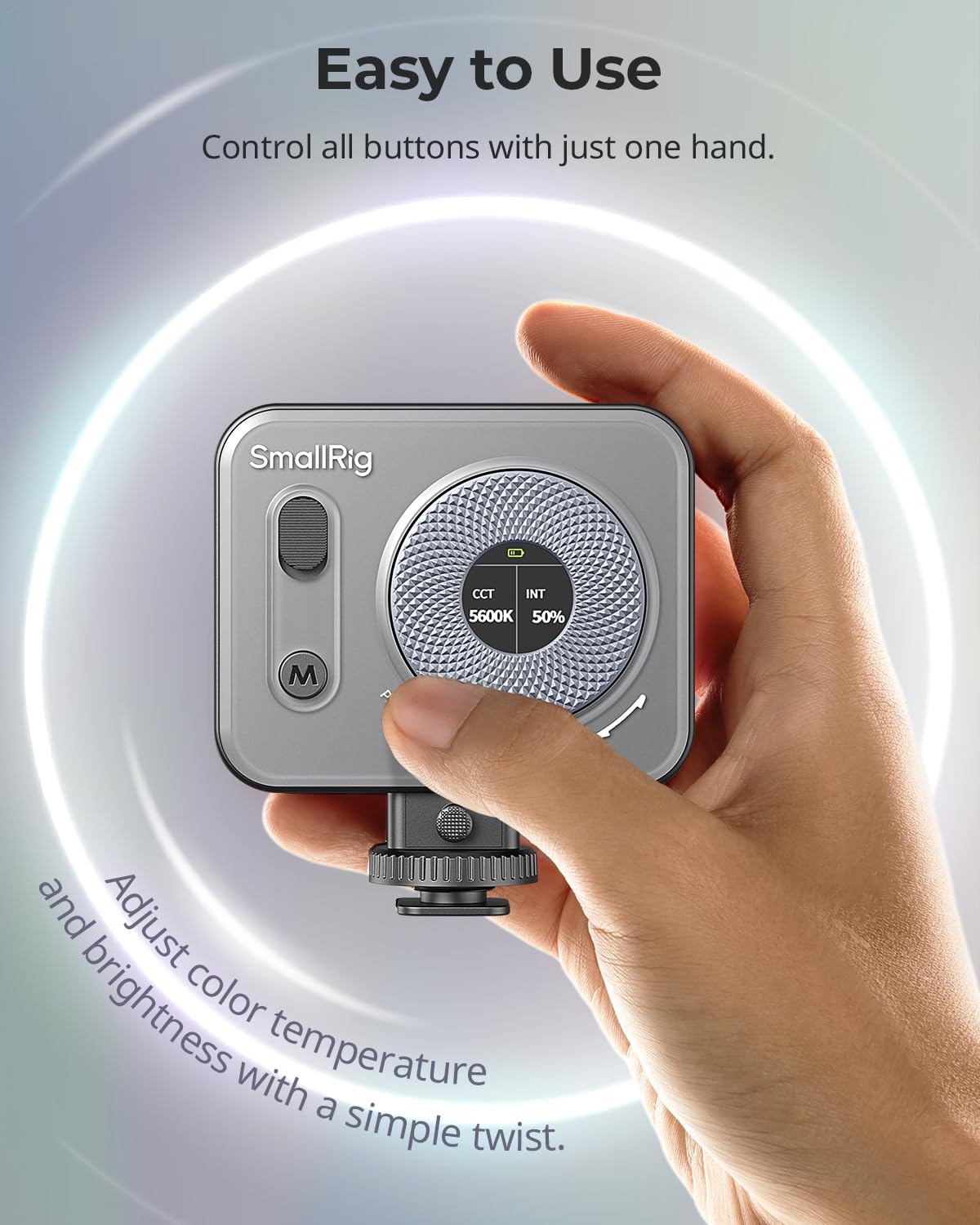 Foto 3 pulgar | Lámpara Led De Vídeo Smallrig Vibe P96 Pro Cri95+ 2500-6500k - Venta Internacional.