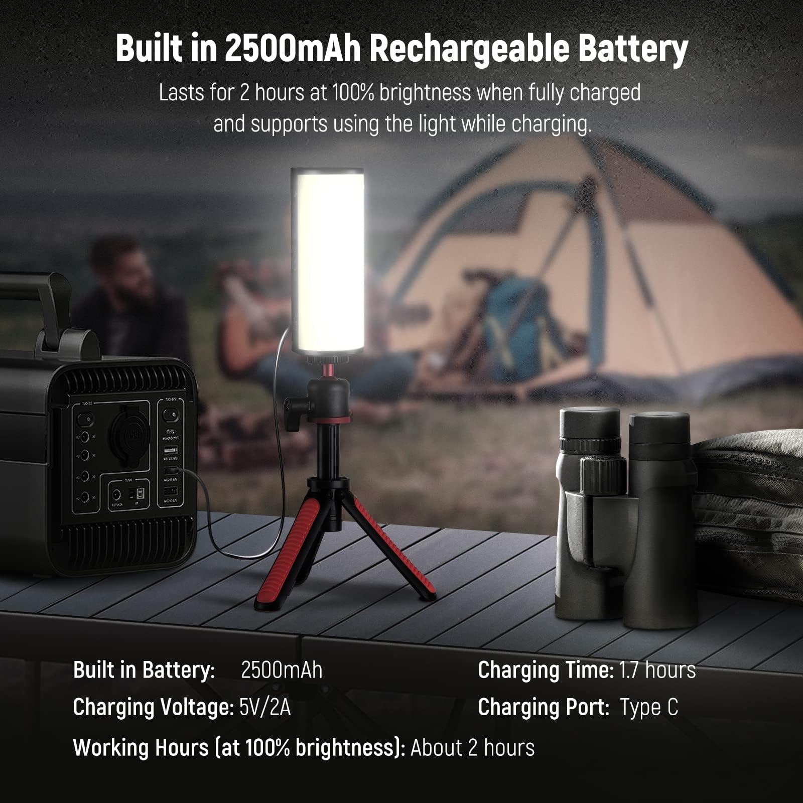 Foto 6 | Lámpara Led De Vídeo Neewer Tl96rgb Con Batería De 2500 Mah - Venta Internacional.