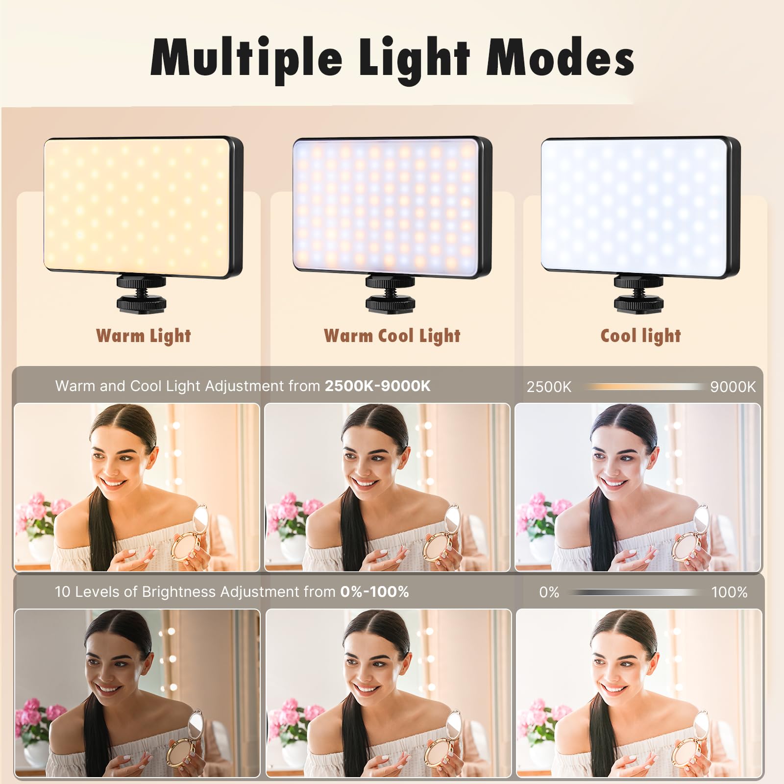 Foto 3 pulgar | Cables Selfie Light Ultra Clarity, 120 Led, 3000 Mah, Para Iphone - Venta Internacional.