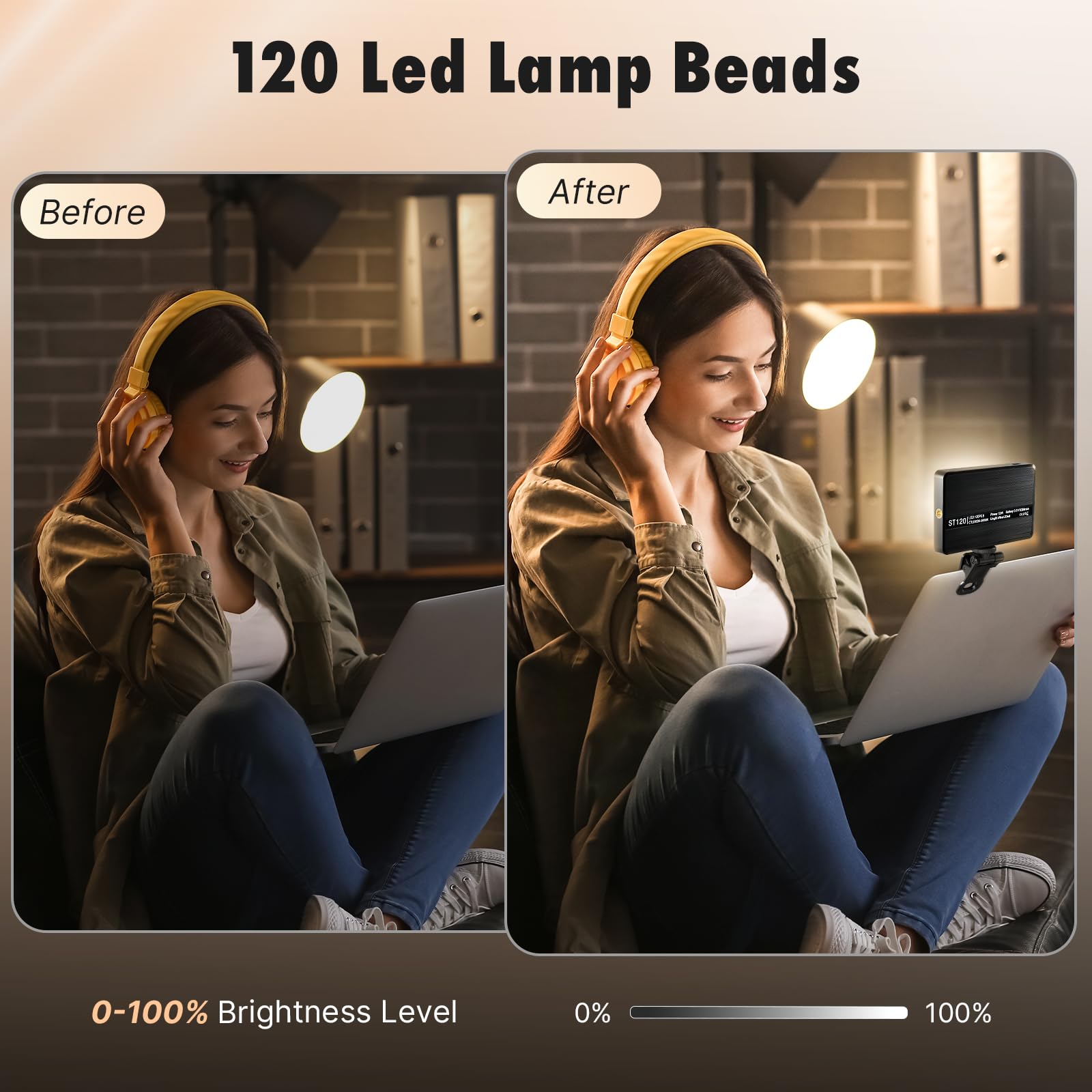 Foto 4 | Cables Selfie Light Ultra Clarity, 120 Led, 3000 Mah, Para Iphone - Venta Internacional.