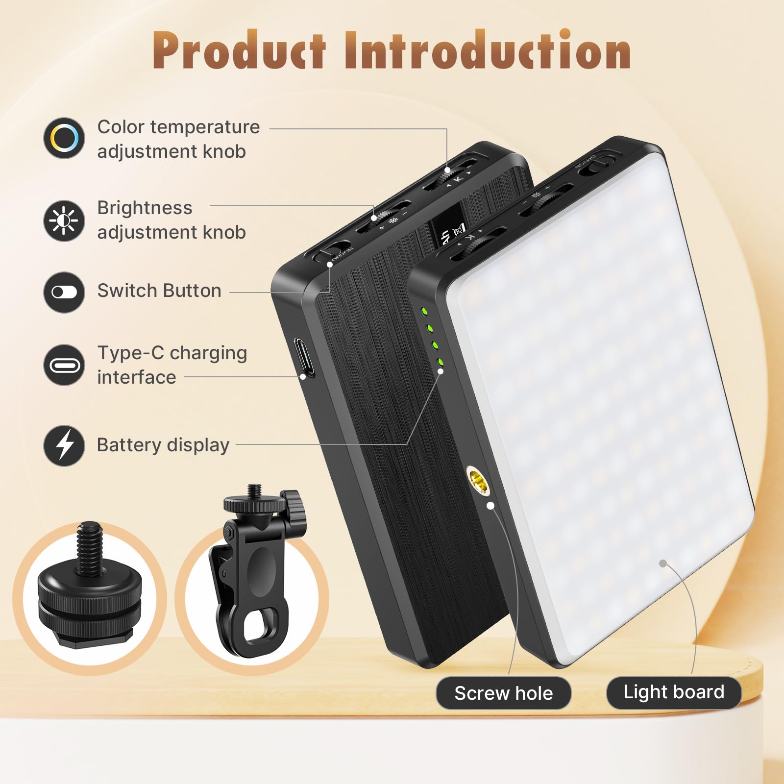 Foto 8 pulgar | Cables Selfie Light Ultra Clarity, 120 Led, 3000 Mah, Para Iphone - Venta Internacional.