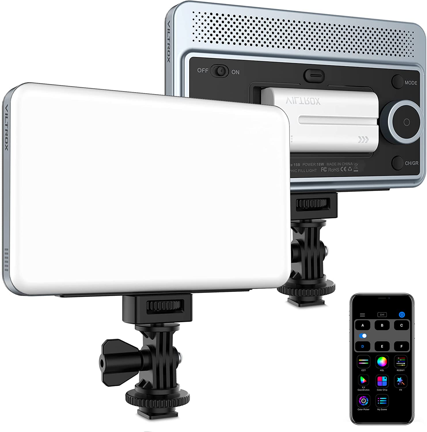 Foto 2 pulgar | Panel Led De Luz De Vídeo Viltrox Sprite 15b 18w Cri 95+ - Venta Internacional.