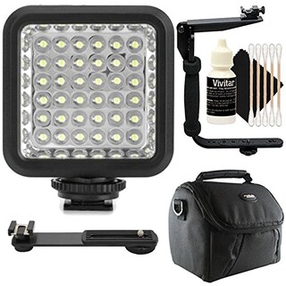 Foto 1 | Luz Led Para Fotografía Y Vídeo, Soporte Para Flash, Funda Y Kit De Limpieza - Venta Internacional.