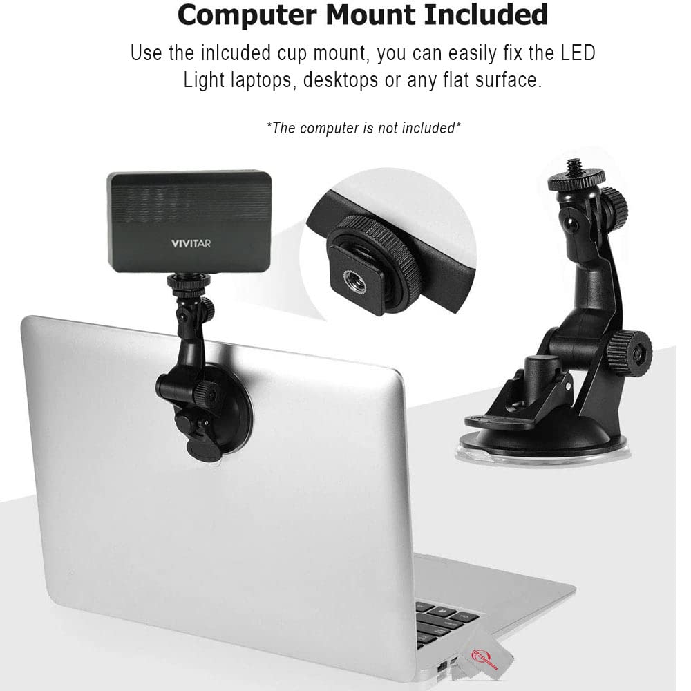 Foto 3 pulgar | Kit De Iluminación Para Videoconferencias Con Ventosa De 120 Led - Venta Internacional.
