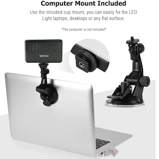 Foto 2 | Kit De Iluminación Para Videoconferencias Con Ventosa De 120 Led - Venta Internacional.