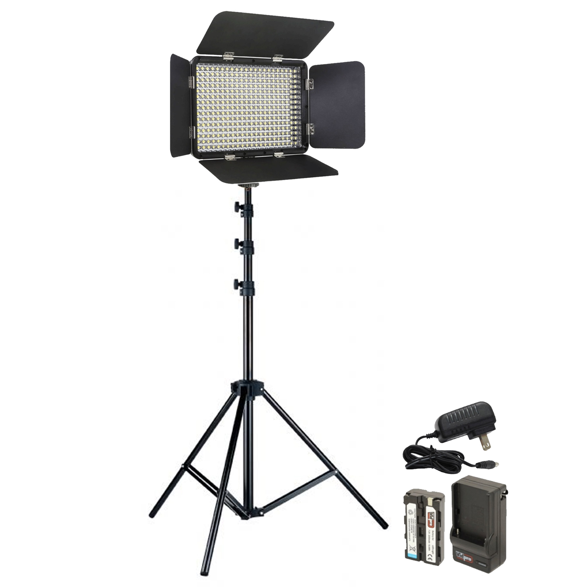 Foto 2 pulgar | Kit De Iluminación De Vídeo Para Estudio Vidpro Led-330x Varicolor - Venta Internacional.