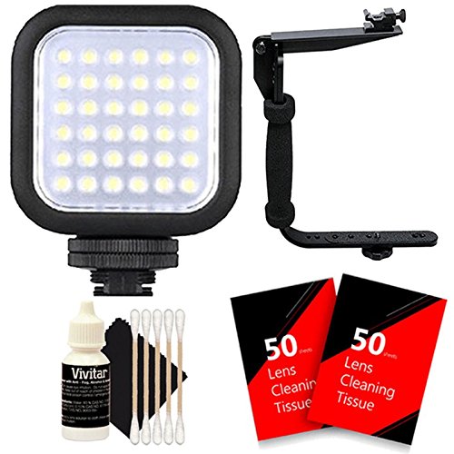 Foto 2 pulgar | Luz De Vídeo Led, Soporte De Flash Y Kit De Limpieza Para Cámara - Venta Internacional.