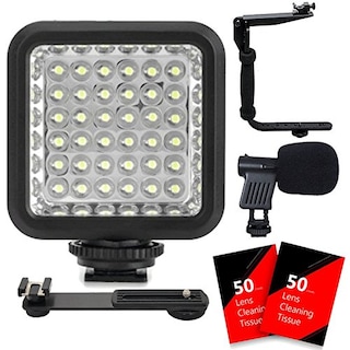 Foto 1 | Kit De Iluminación Teds Electronics 36 Led Para Fotografía Y Vídeo Y Micrófono - Venta Internacional.