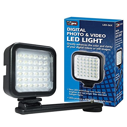 Foto 3 pulgar | Kit De Iluminación Teds Electronics 36 Led Para Fotografía Y Vídeo Y Micrófono - Venta Internacional.