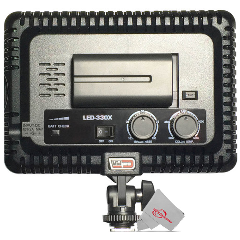 Foto 8 pulgar | Panel de Luz Led Vidpro Led-330x con Trípode X2 - Venta Internacional