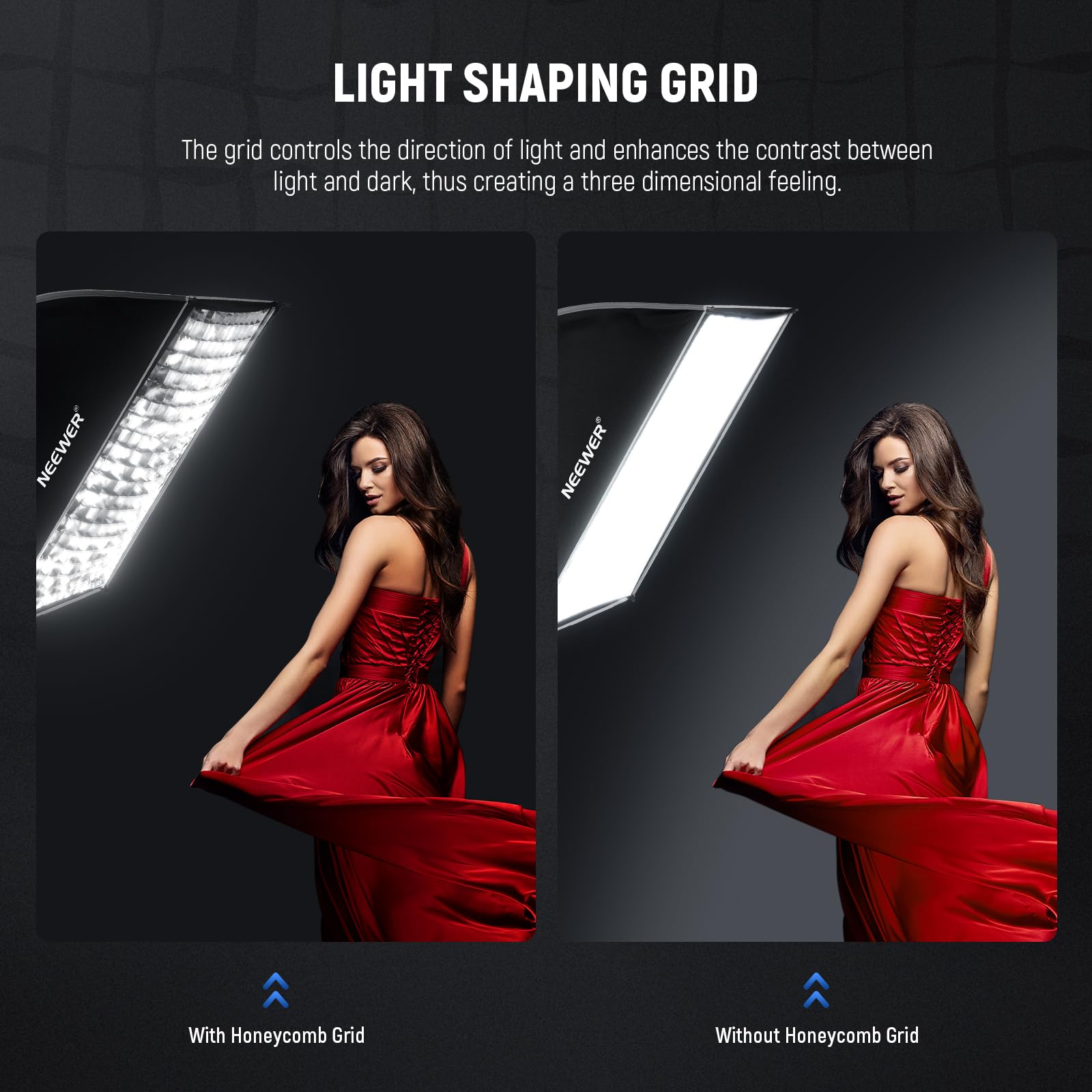 Foto 5 | Softbox Newer Rectangular De 24 X 35 Cm Con Soporte Bowens Para Aputure - Venta Internacional.