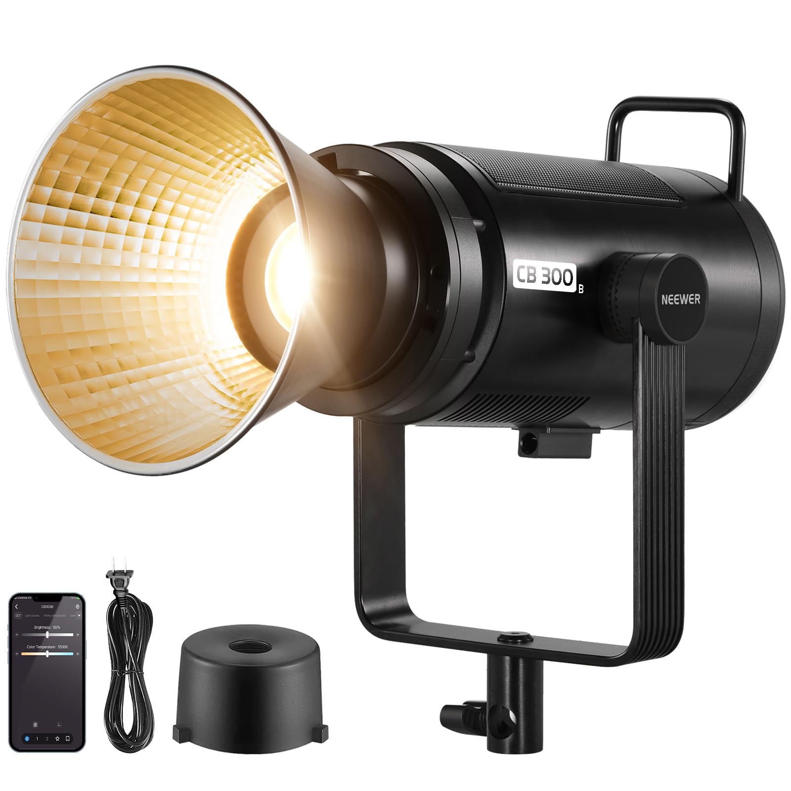 Foto 2 pulgar | Lámpara Led De Vídeo Neewer Cb300b, 320 W, Bicolor, 2700 K-6500 K - Venta Internacional.