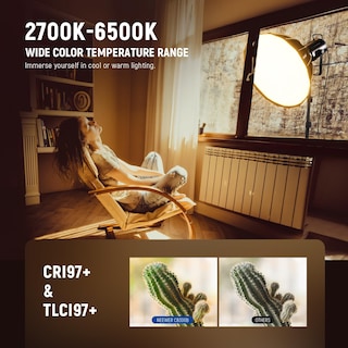 Foto 4 | Lámpara Led De Vídeo Neewer Cb300b, 320 W, Bicolor, 2700 K-6500 K - Venta Internacional.