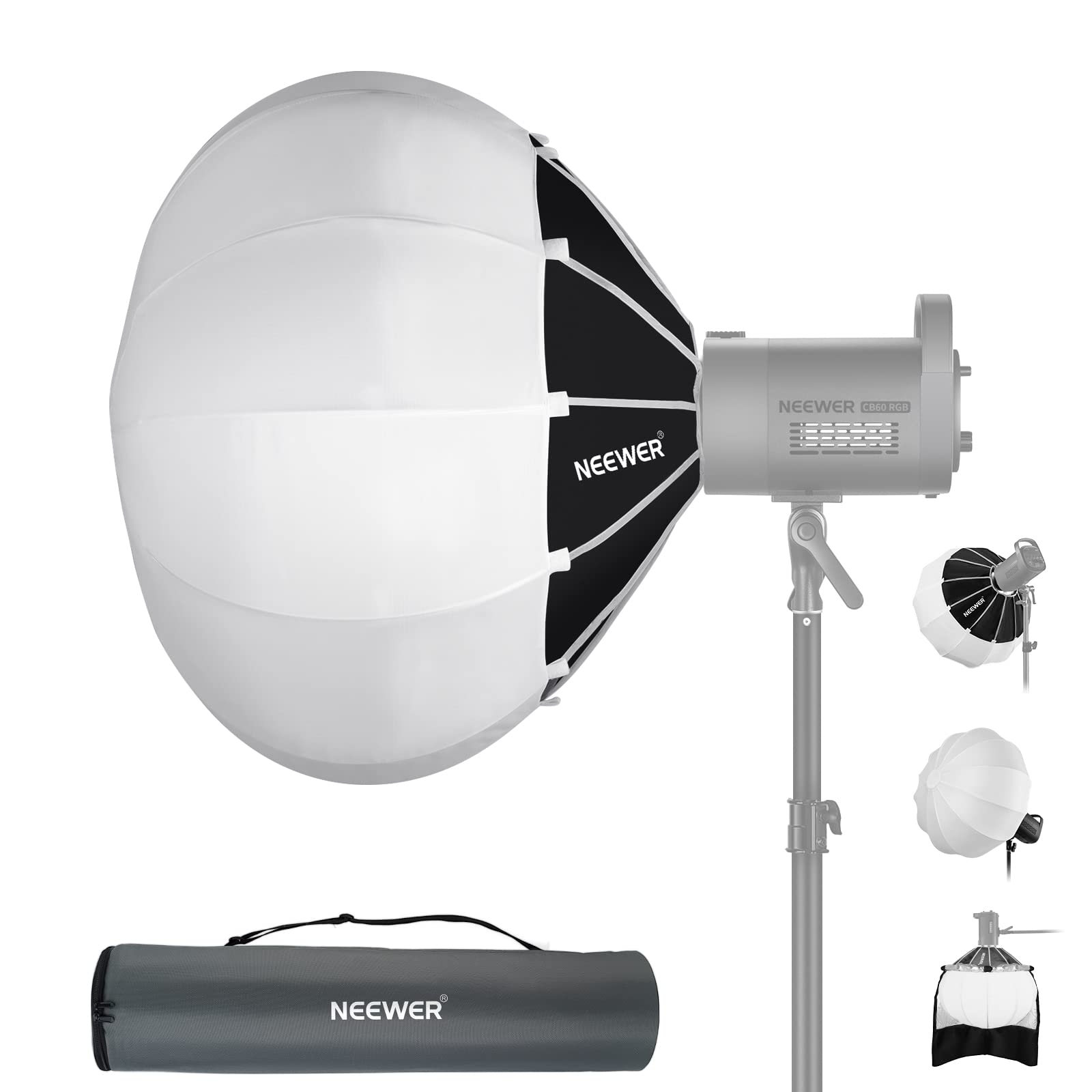Foto 2 pulgar | Farol Softbox Neewer Ns65l, 65 X 65 X 55 Cm, Para Luz De Vídeo - Venta Internacional.