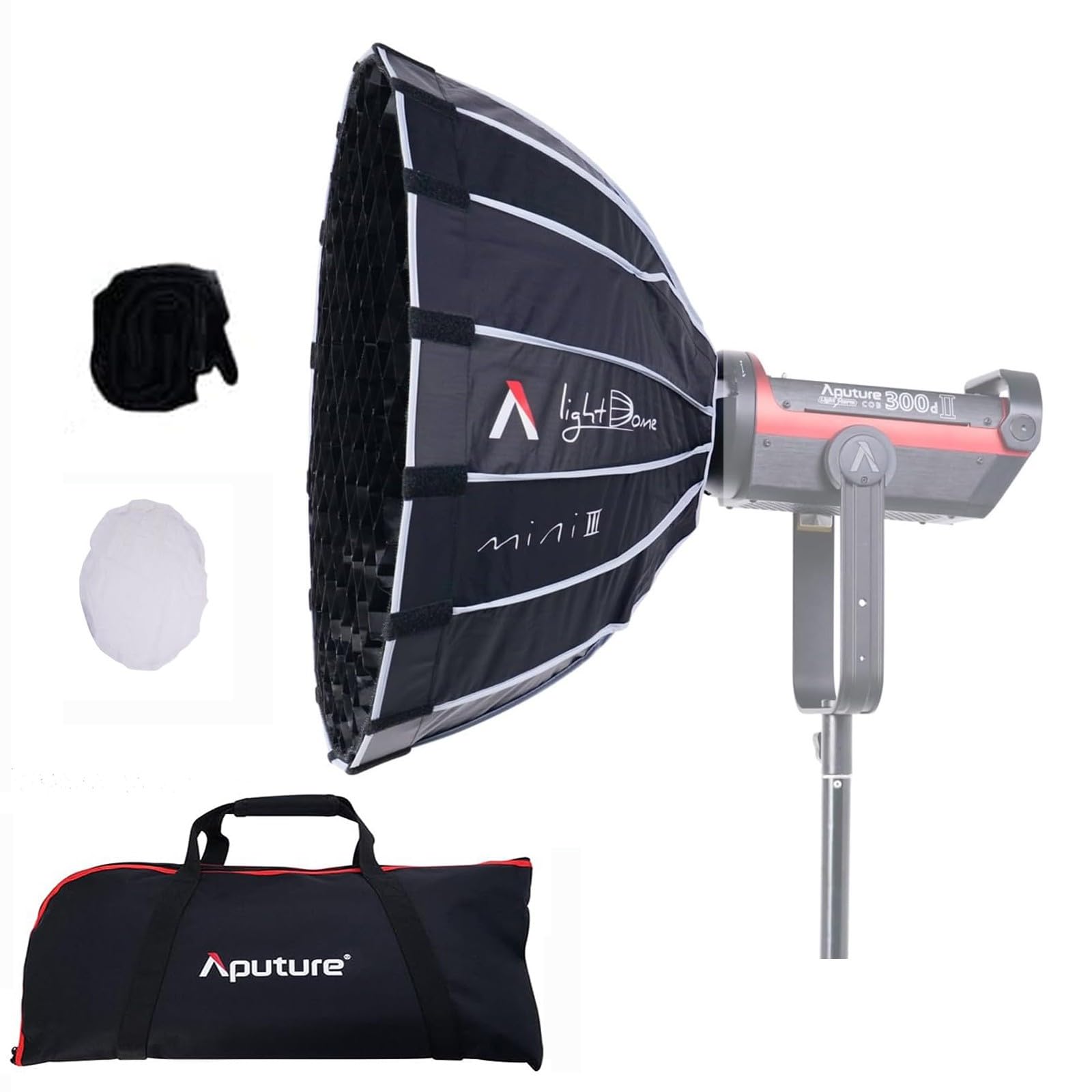 Foto 2 pulgar | Soporte Bowens Softbox Aputure Light Dome Mini Iii De Octágono Profundo - Venta Internacional.