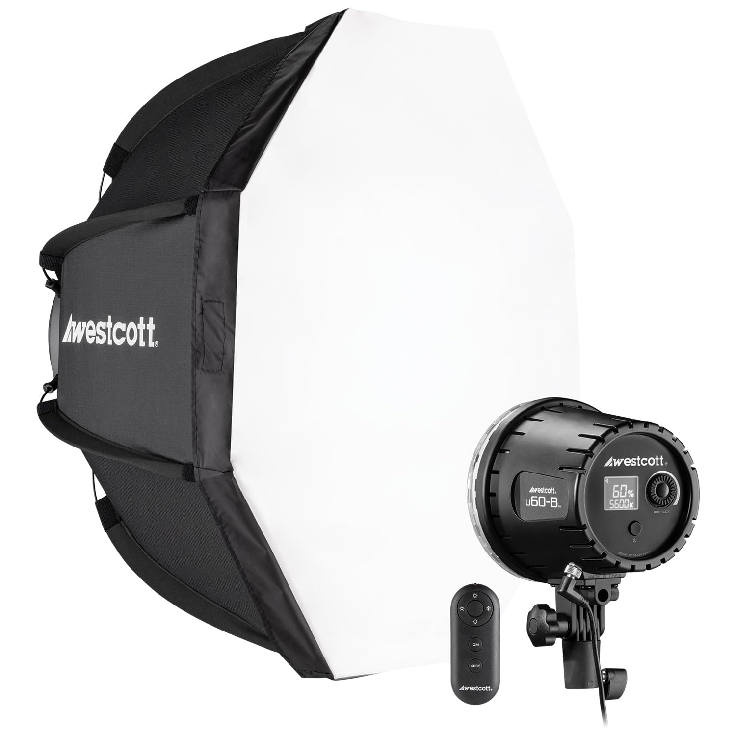 Foto 2 pulgar | Lámpara Led Westcott U60-b Bicolor De 60 W Con Kit Softbox - Venta Internacional.