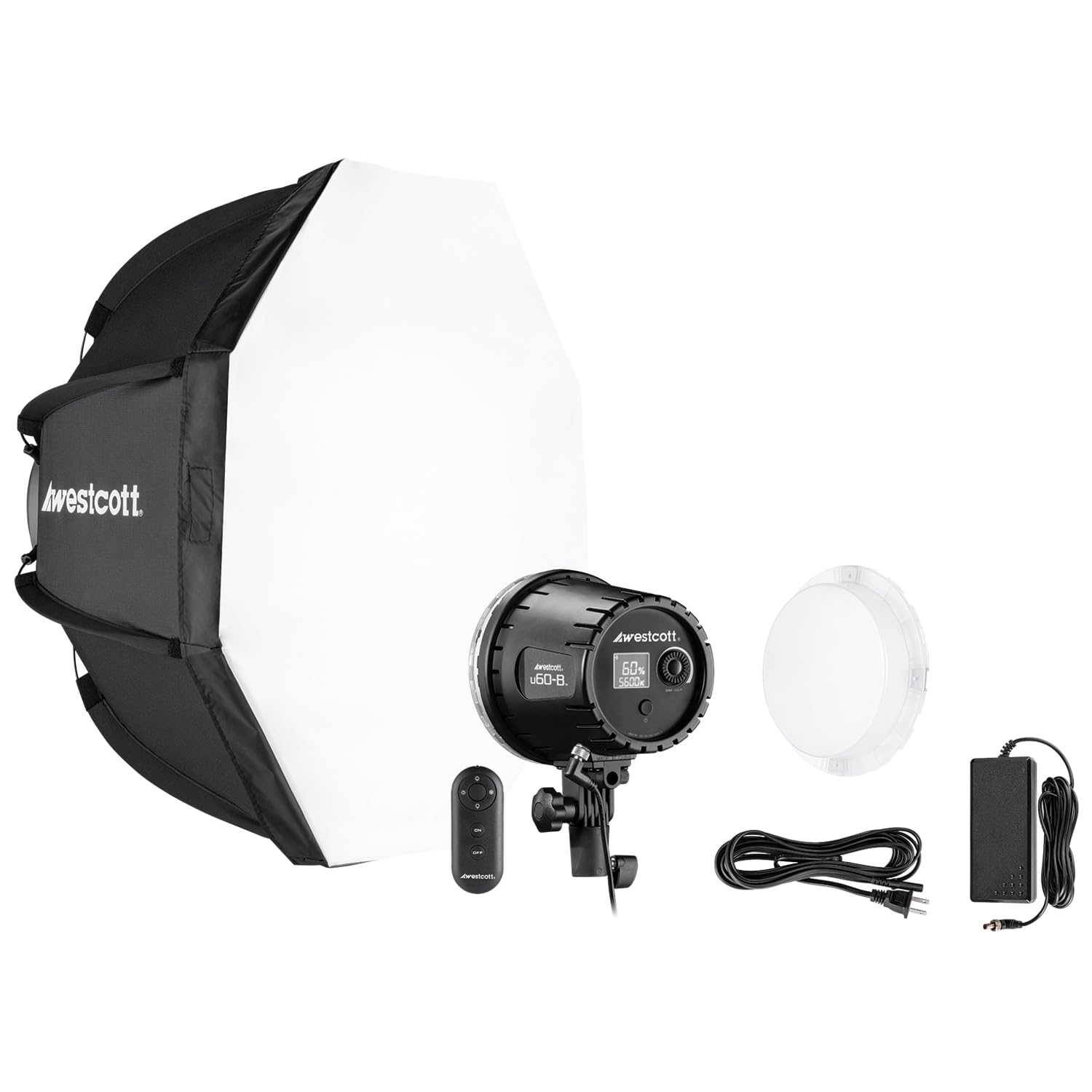 Foto 3 pulgar | Lámpara Led Westcott U60-b Bicolor De 60 W Con Kit Softbox - Venta Internacional.