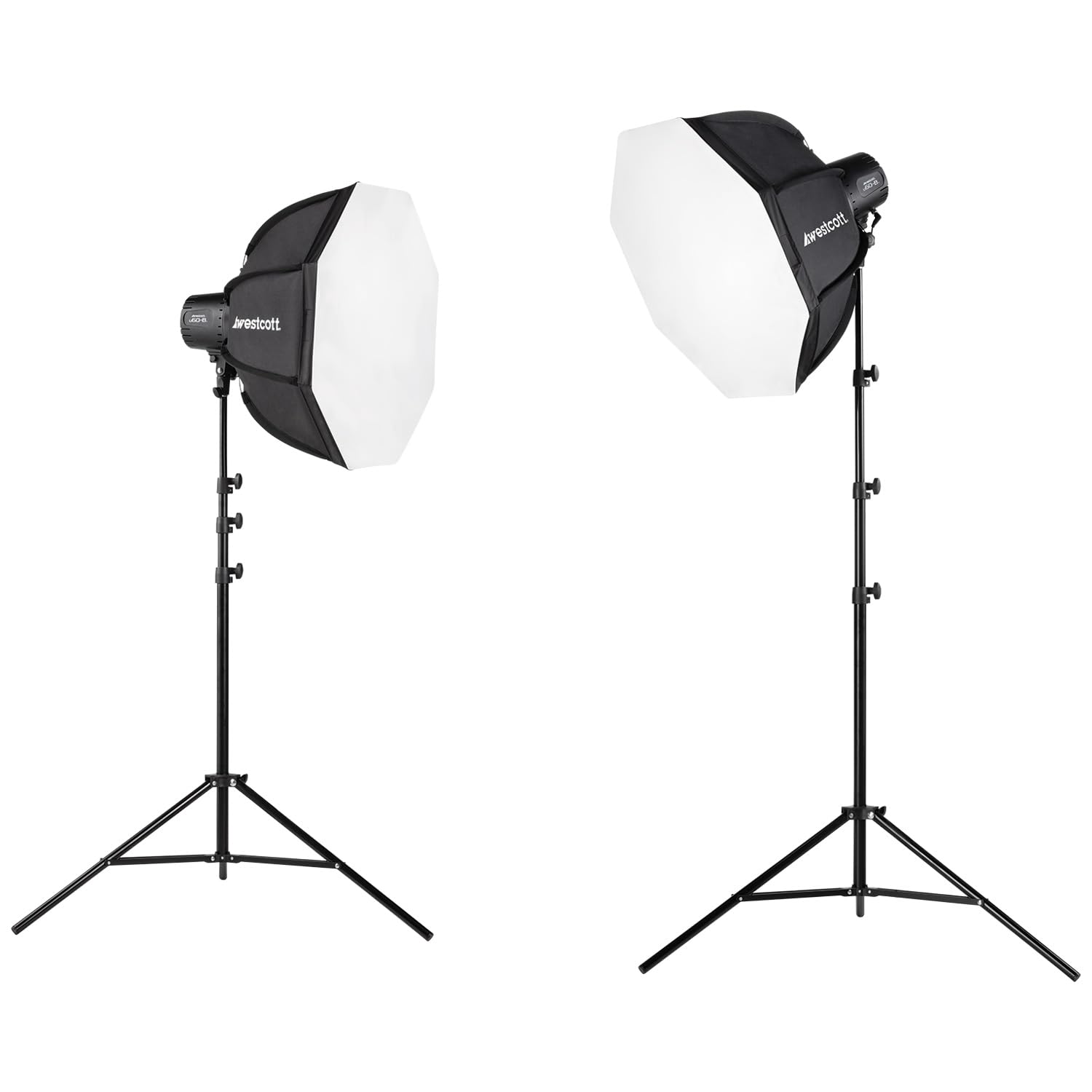 Kit Softbox De 2 Luces Bicolor Westcott U60-b Para Iluminación Led - Venta Internacional.