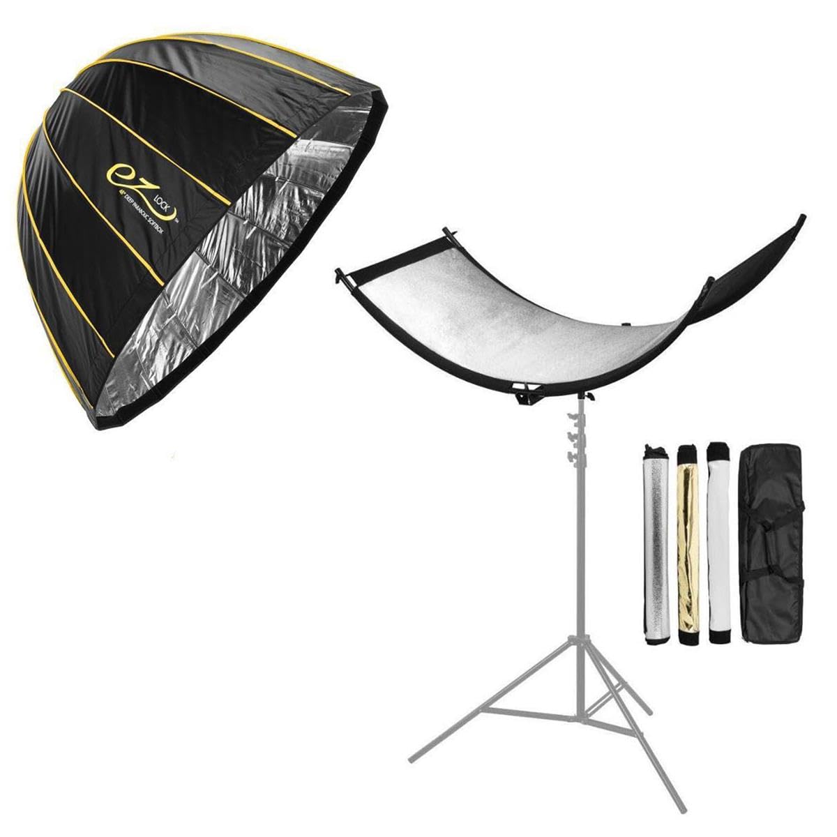 Foto 2 pulgar | Softbox Glow Ez Lock 48 Deep Parabolic Quick Para Bowens - Venta Internacional.