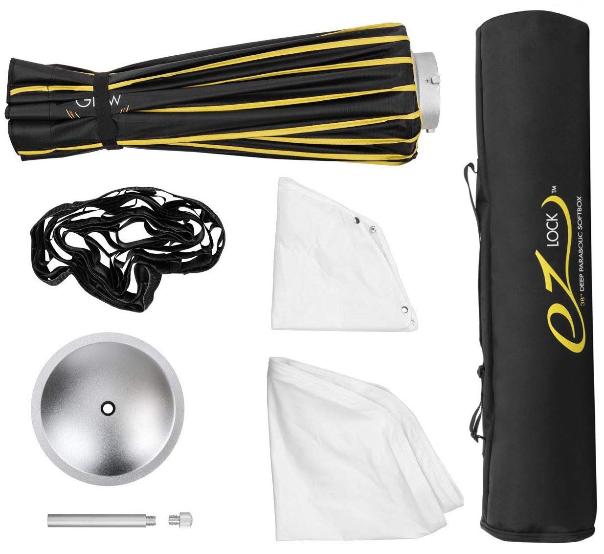 Foto 3 pulgar | Softbox Glow Ez Lock 38 Deep Parabolic Para Flash - Venta Internacional.