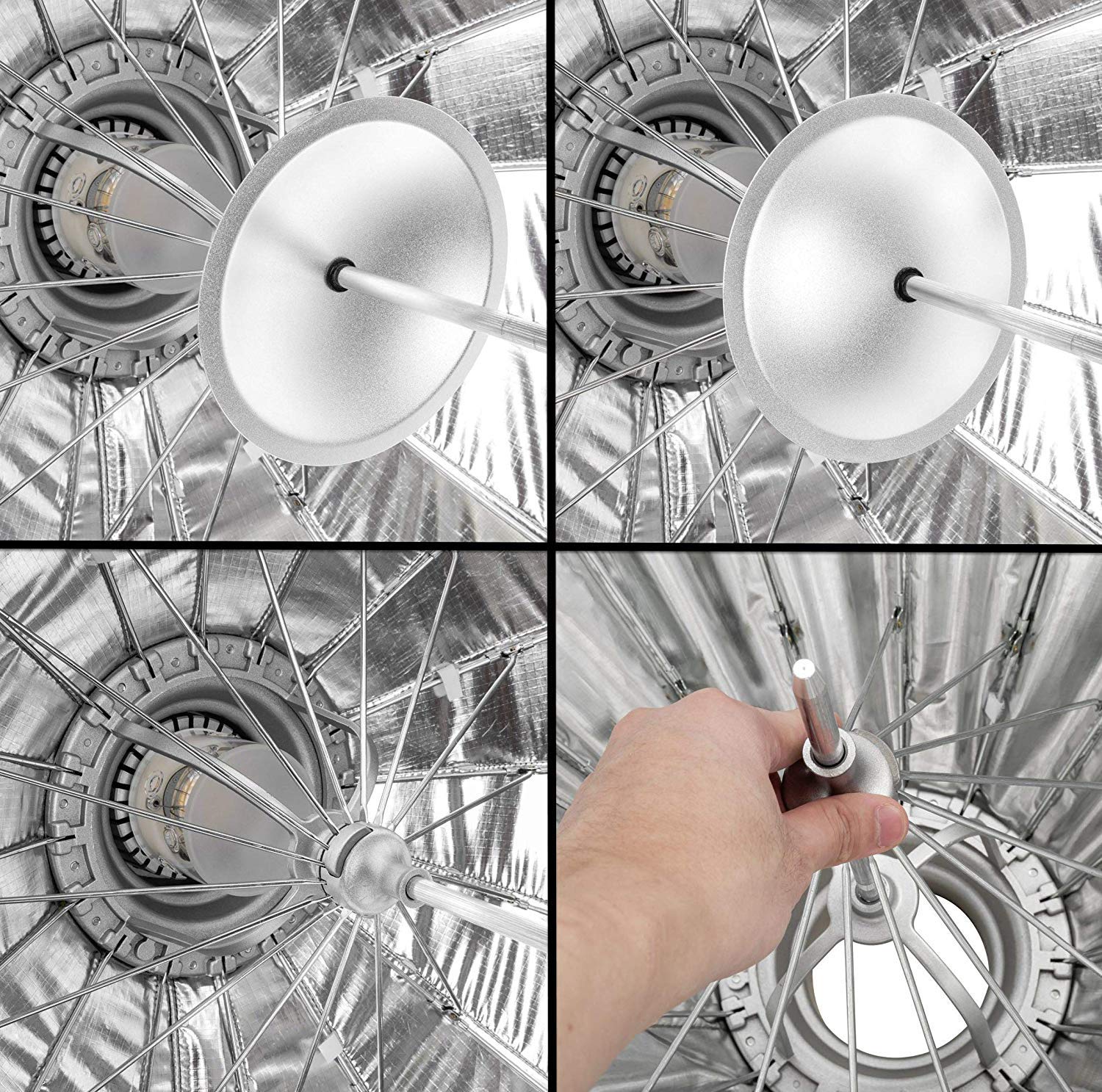 Foto 8 pulgar | Softbox Glow Ez Lock 38 Deep Parabolic Para Flash - Venta Internacional.