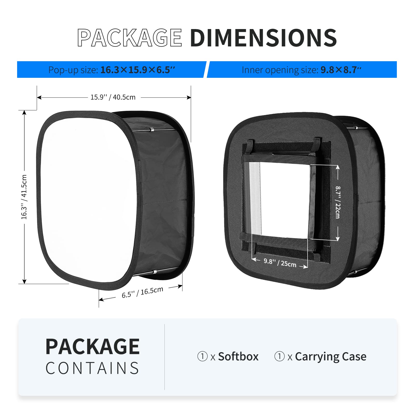 Foto 3 pulgar | Softbox Para Panel De Luz Led Neewer 660/530/480 Con Bolsa - Venta Internacional.