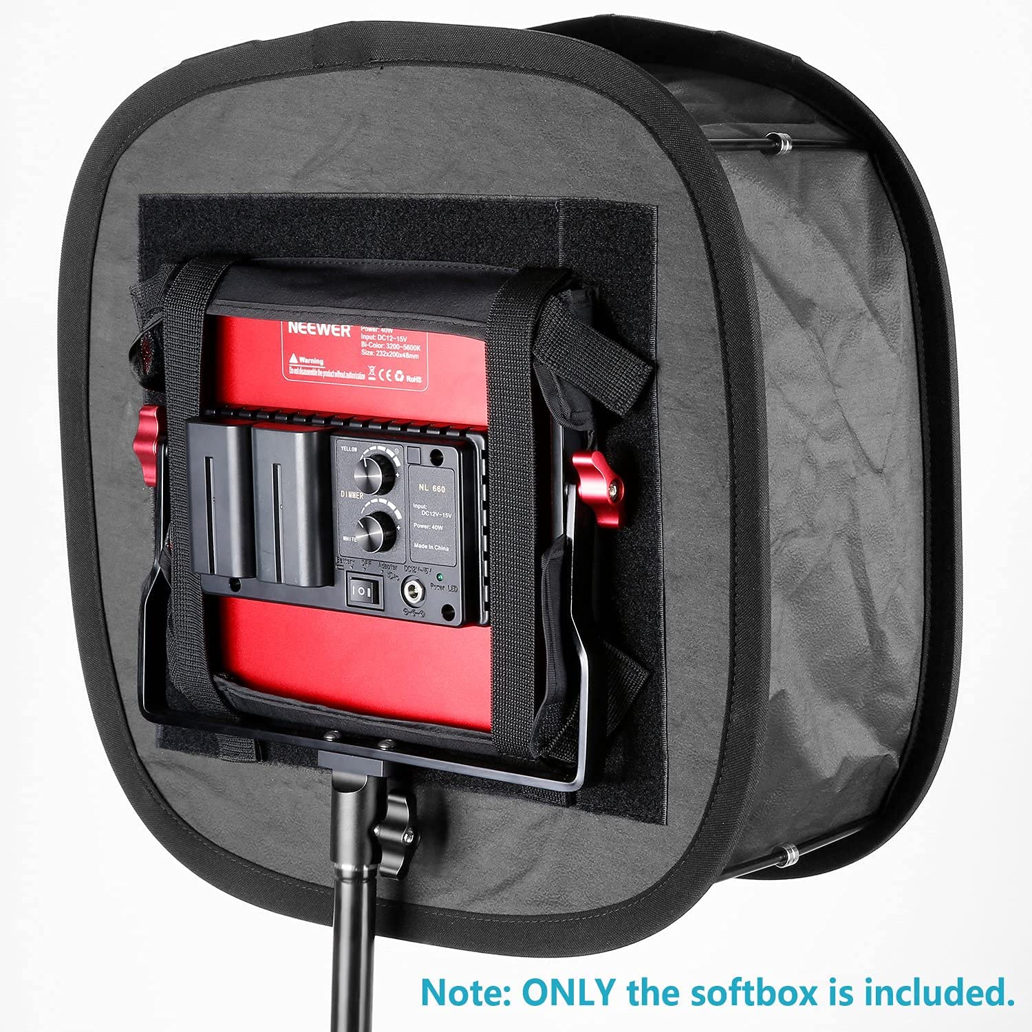 Foto 7 pulgar | Softbox Para Panel De Luz Led Neewer 660/530/480 Con Bolsa - Venta Internacional.