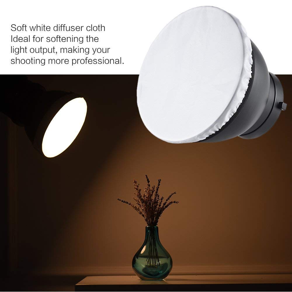 Foto 3 pulgar | Reflector Estándar Andoer 7 De Lamp Shade Para Montaje Bowens - Venta Internacional.