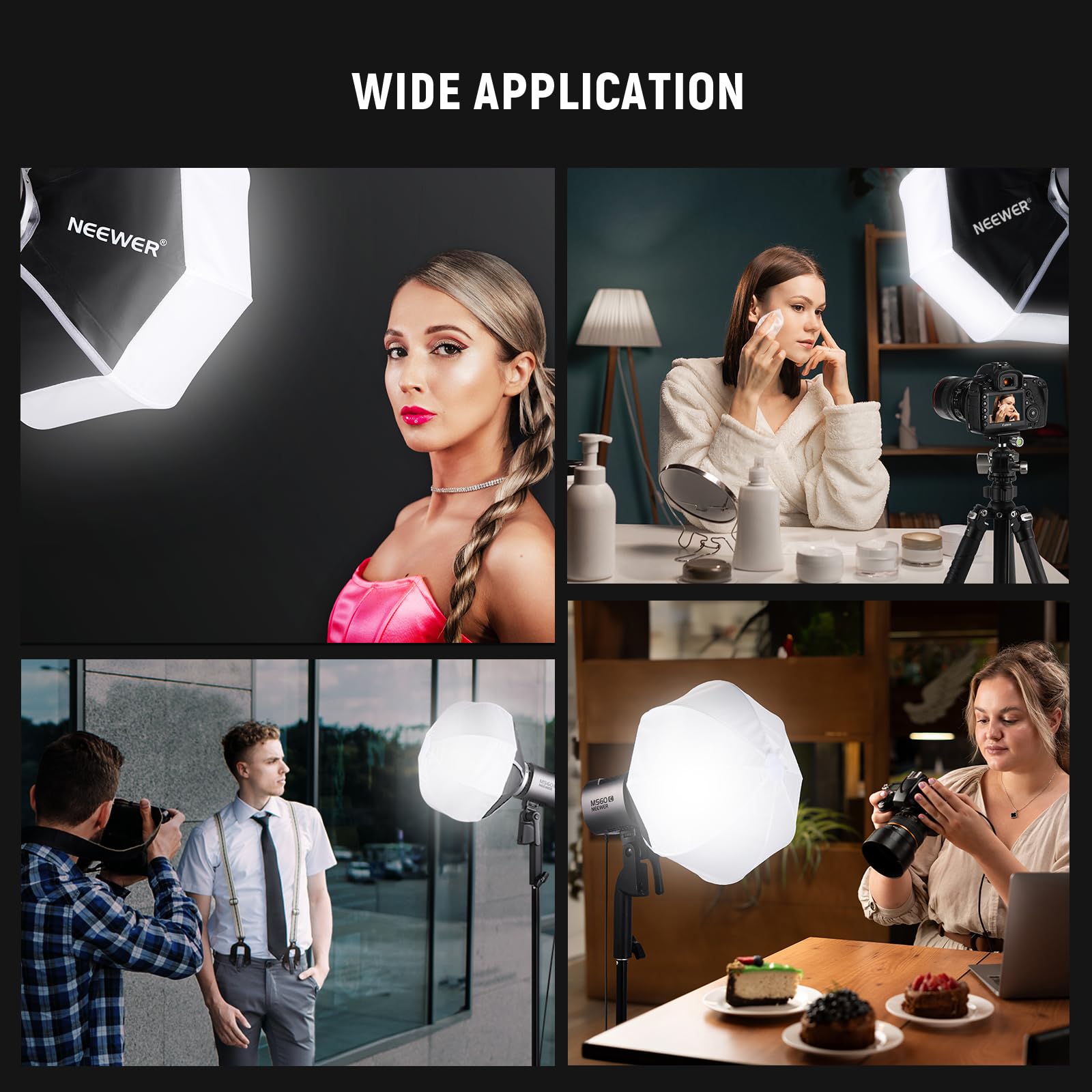 Foto 8 pulgar | Farol Softbox Neewer Ns6l Para Ms60 Ms60b Ms60c Ms150b Led - Venta Internacional.