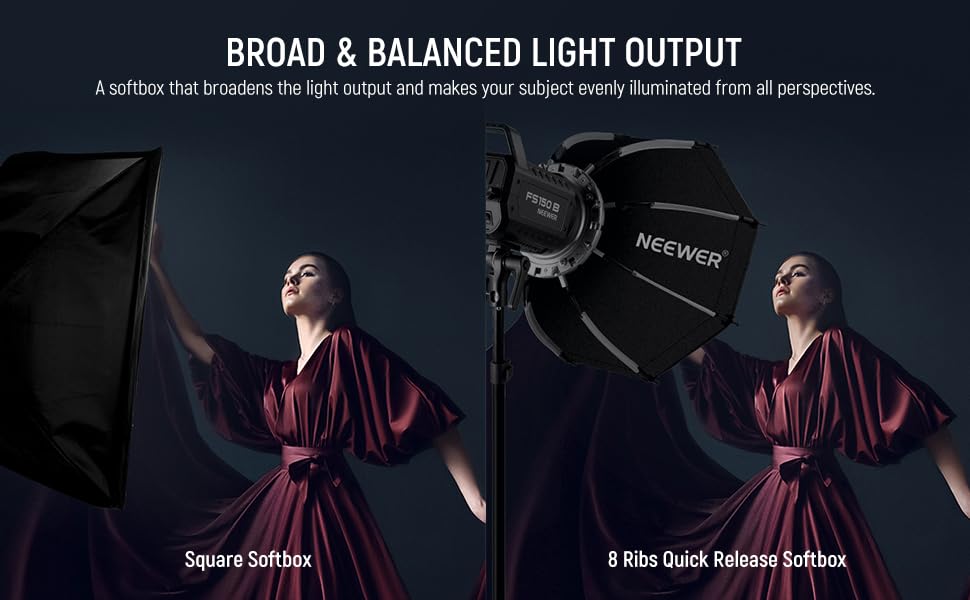 Foto 3 | Soporte Bowens Octogonal Softbox Neewer Ns1p De 45 Cm Para Iluminación De Estudio - Venta Internacional.