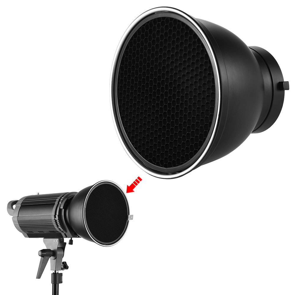 Foto 5 | Reflector Estándar Andoer 7 De Lamp Shade Para Montaje Bowens - Venta Internacional.