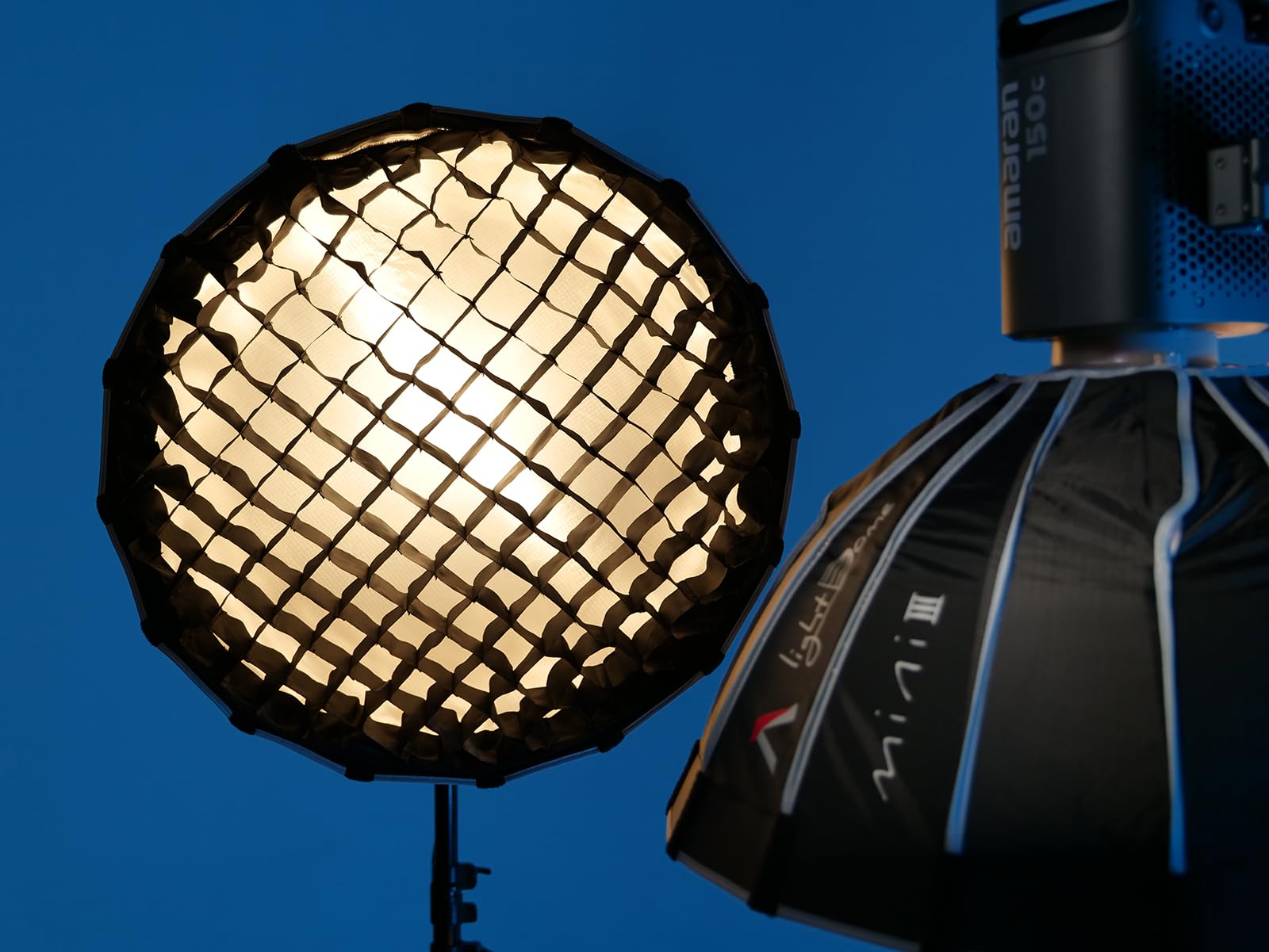 Foto 6 pulgar | Domo Ligero Softbox Aputure Mini Iii Para Aputure Amaran 200, 100, 300, 150, 60 X - Venta Internacional.