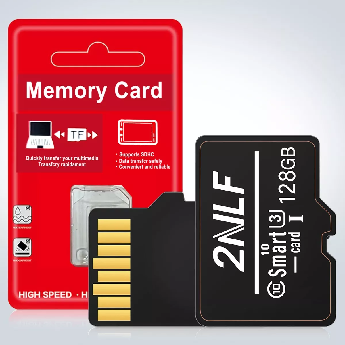 Foto 2 | Tarjeta De Memoria 128 Gb Sd Para Cámaras De Seguridad Eo Safe Imports Esi-15358 Negro