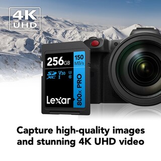 Foto 3 | Tarjeta De Memoria Lexar 256gb De Alto Rendimiento 800x Pro Sdxc Uhs-i - Venta Internacional.