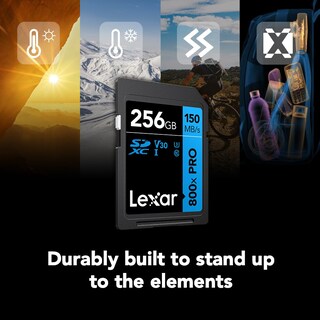 Foto 6 | Tarjeta De Memoria Lexar 256gb De Alto Rendimiento 800x Pro Sdxc Uhs-i - Venta Internacional.
