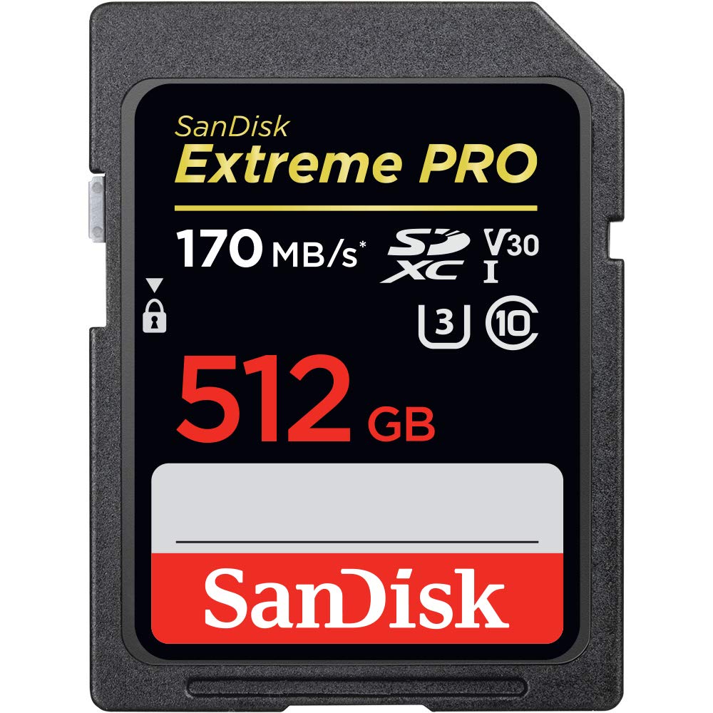 Foto 2 pulgar | Tarjeta Sd Sandisk Extreme Pro 512gb Uhs-i C10, U3, V30 - 4k Uhd - Venta Internacional.