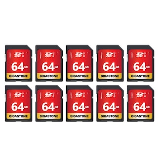 Foto 1 | Tarjeta Sd Gigastone 64gb Uhs-i U1 Clase 10 Tarjeta De Memoria Sdxc X10 X10 - Venta Internacional.