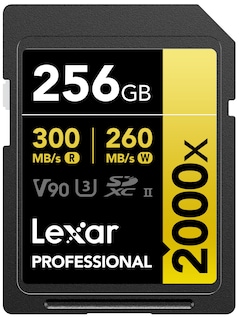Foto 1 | Tarjeta De Memoria Lexar Professional 2000x 256gb Sdxc Uhs-ii V90 - Venta Internacional.