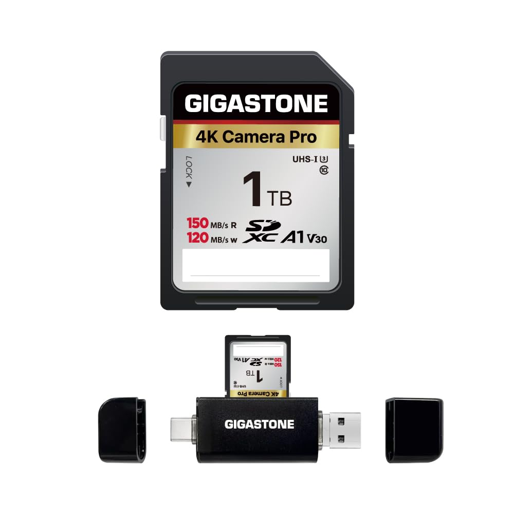 Foto 2 pulgar | [tarjeta De Memoria] Sdxc Gigastone De 1 Tb Con Lector De Tarjetas Usb Tipo C - Venta Internacional.