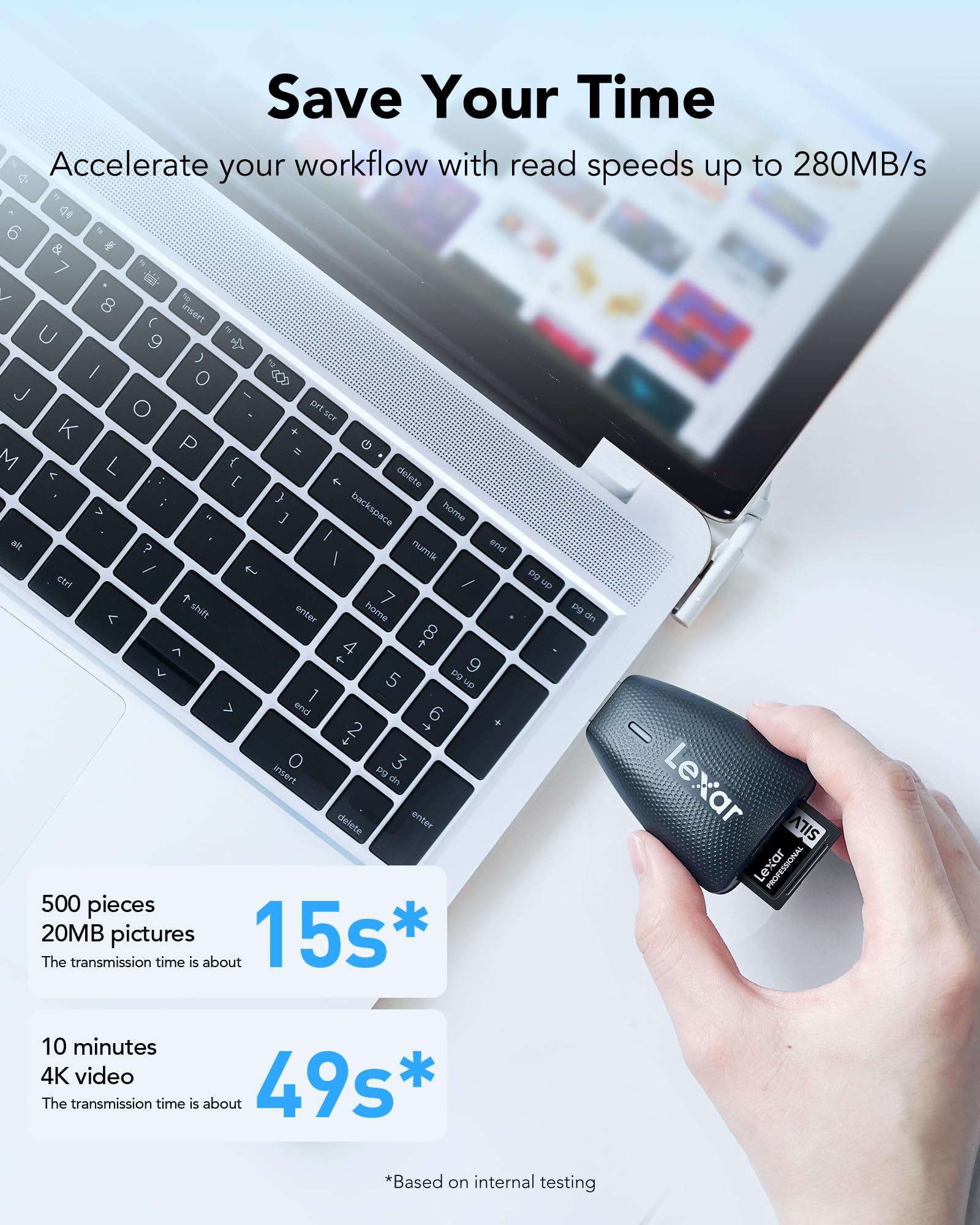 Foto 3 | Tarjeta De Memoria Lexar Professional Silver Pro Sdxc 256gb (paquete De 2) - Venta Internacional.