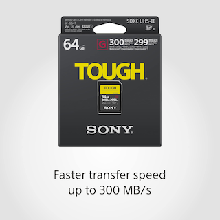 Foto 3 | Tarjeta Sdxc Sony Tough-g Serie 64 Gb V90 Uhs-ii - Venta Internacional.