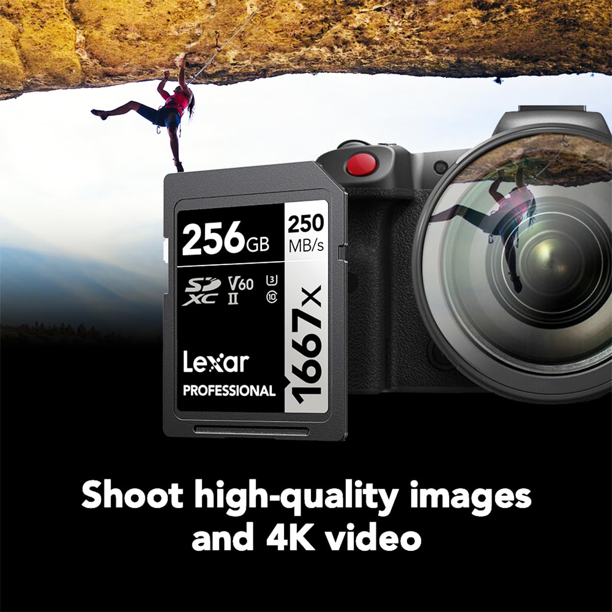 Foto 5 pulgar | Tarjeta De Memoria Lexar Professional 1667x 256gb Sdxc Uhs-ii - Venta Internacional.