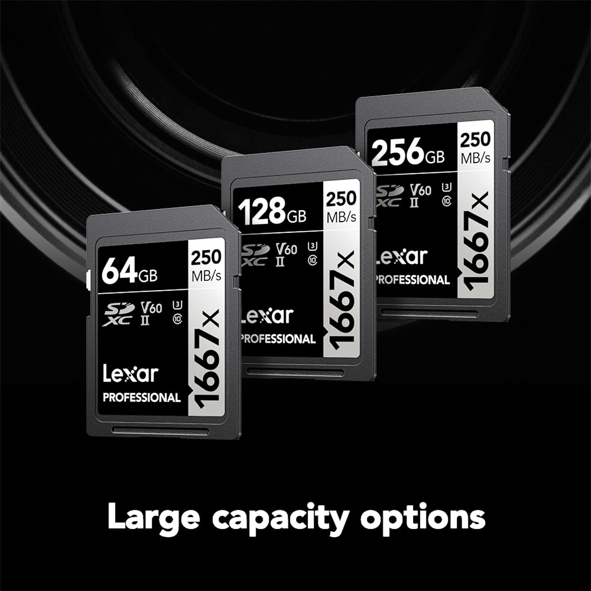 Foto 6 pulgar | Tarjeta De Memoria Lexar Professional 1667x 256gb Sdxc Uhs-ii - Venta Internacional.