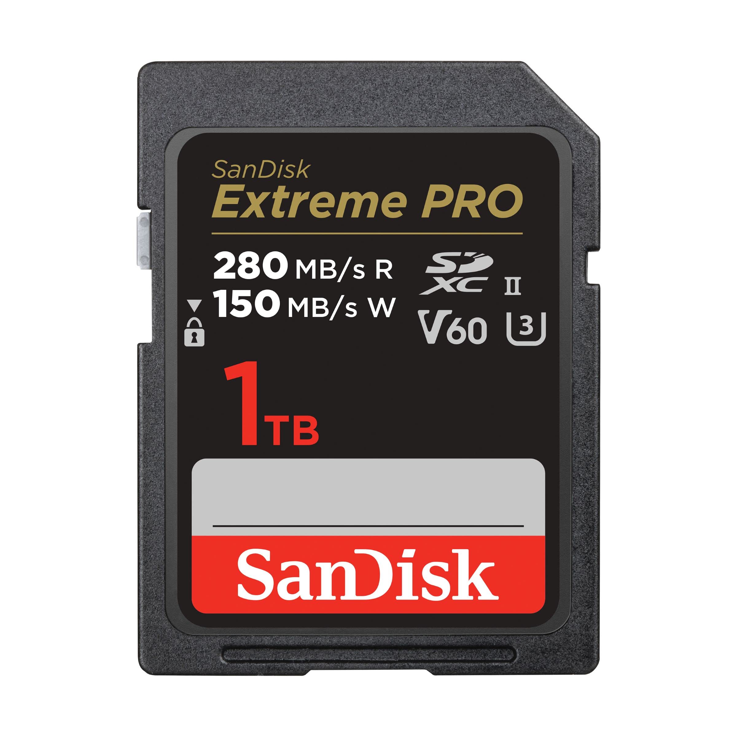 Tarjeta de Memoria Sandisk Extreme Pro Sdxc Uhs-ii 1tb V60 - Venta Internacional