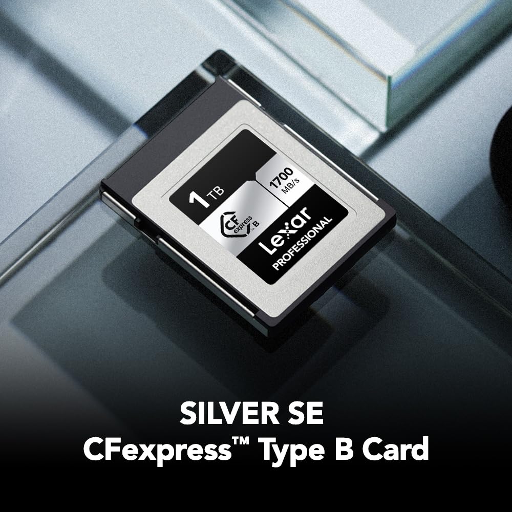 Foto 3 pulgar | Tarjeta De Memoria Lexar Professional Silver Se Cfexpress Tipo B De 1 Tb - Venta Internacional.