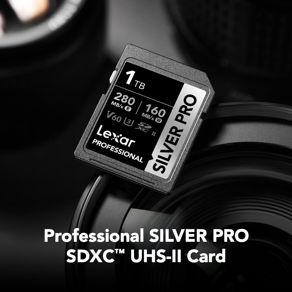 Foto 3 pulgar | Tarjeta De Memoria Lexar 1tb Professional Silver Pro Sdxc Uhs-ii - Venta Internacional.