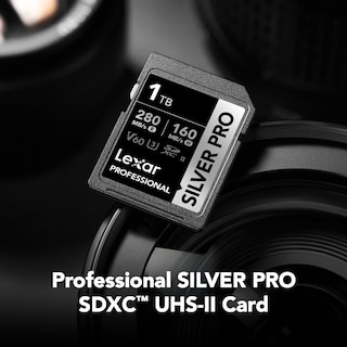 Foto 2 | Tarjeta De Memoria Lexar 1tb Professional Silver Pro Sdxc Uhs-ii - Venta Internacional.