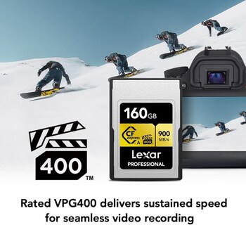 Foto 7 | Tarjeta De Memoria Lexar Professional Cfexpress Tipo A Gold 80gb - Venta Internacional.
