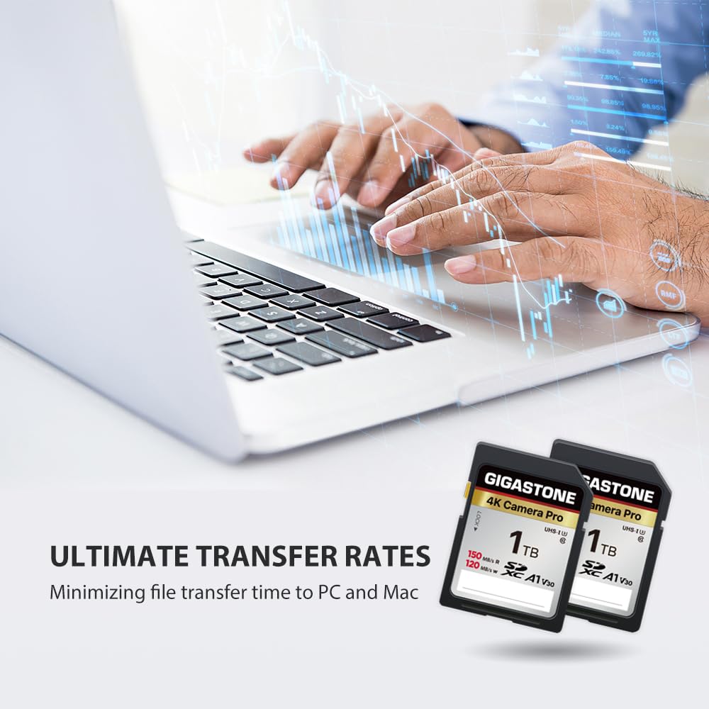 Foto 5 | Tarjeta De Memoria Sdxc Gigastone De 1 Tb, 4k Pro Series, 150 Mb/s, 5 Años De Recuperación De Datos - Venta Internac